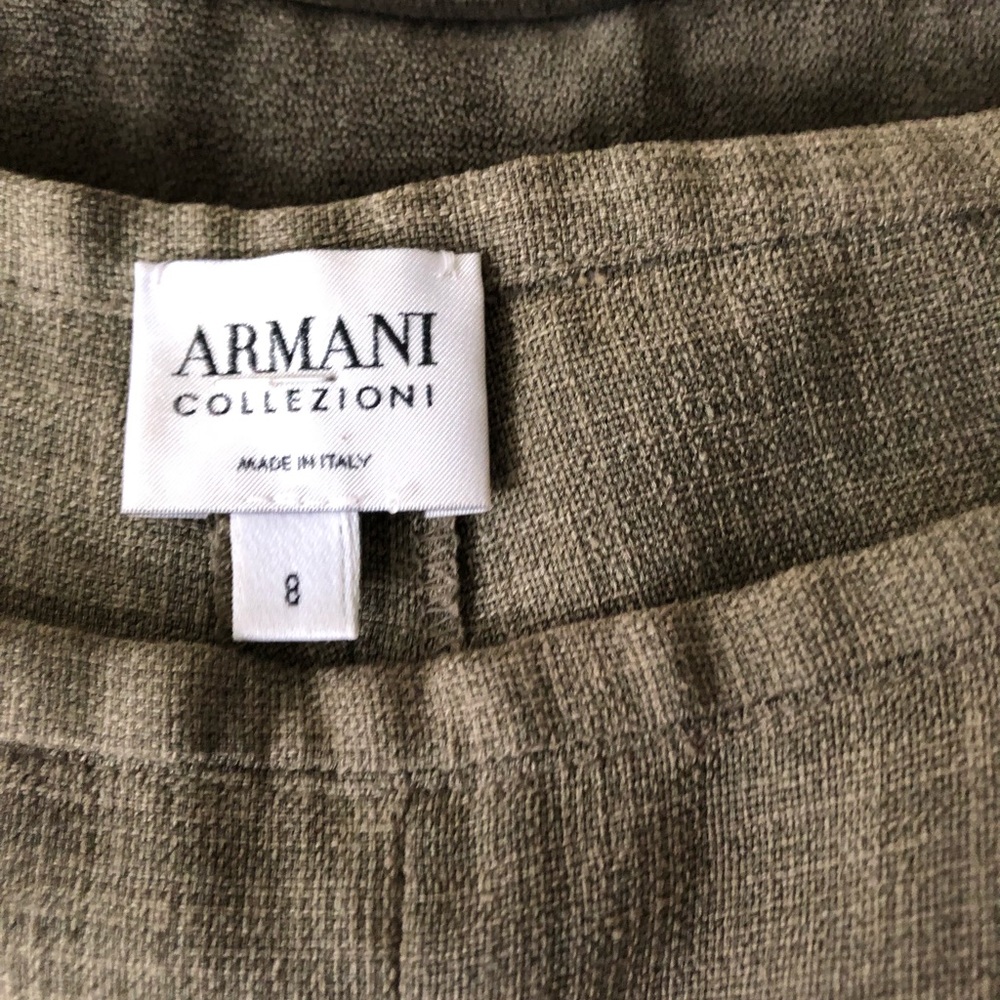 Armani Collezioni pants (color wheat) - Size 8